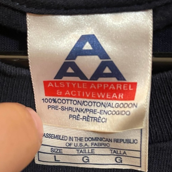 2004 AAA Atlanta‎ Braves MLB Hat Baseball T Shirt Large L - Picture 6 of 9